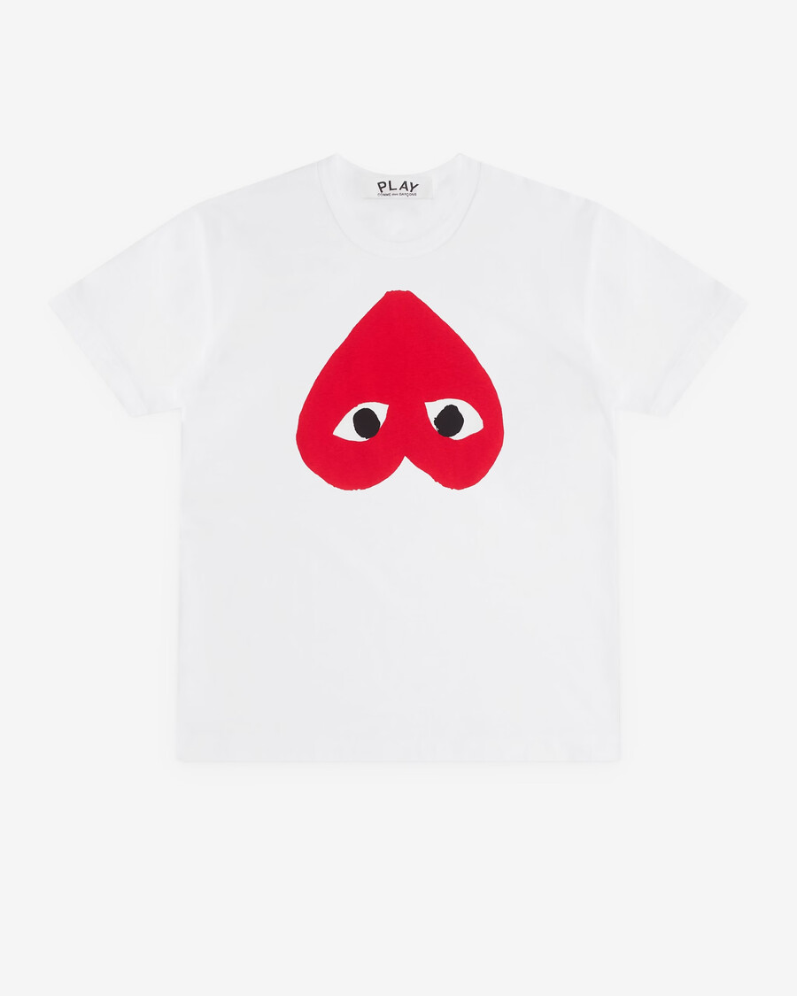 camiseta big heart blanca
