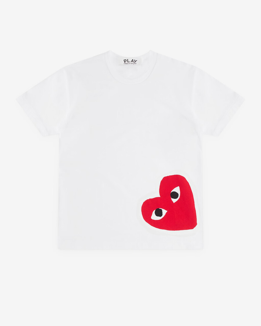 camiseta corner heart blanca
